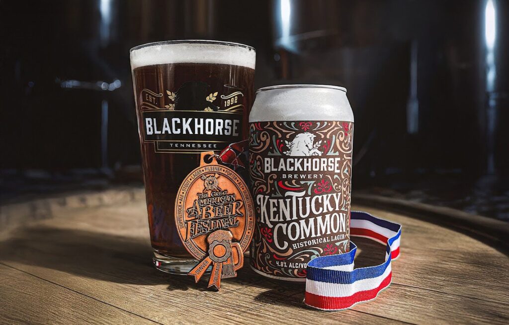 Award winning Blackhorse Pub and Brewery beer